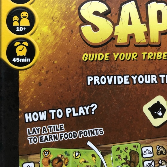 Sapiens: Guide Your Tribe Through the Valley Board Game 2-4 Players 10+ Strategy - Picture 9 of 12